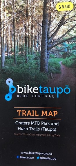 Bike Taupō Map